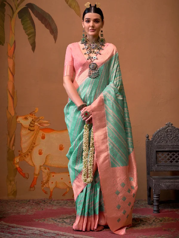 Women's Silk Blend Pink Woven Design Designer Saree With Blouse Piece Slim Fit Blouse Women's Silk Blend Pink Woven Design Designer Saree With Blouse Piece Slim Fit Blouse