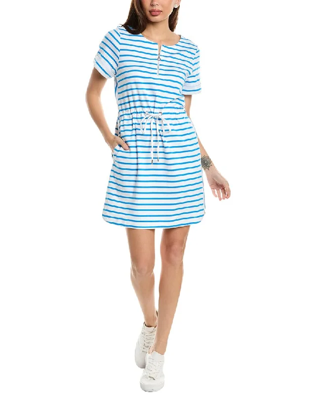 Tommy Bahama Jovanna Stripe Zip Front Mini Dress Trendy Camisole Mini Dress