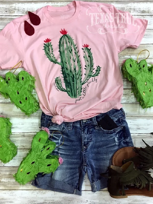 Texas True 3001 Womens Tshirt Pretty in Pink Cactus Crew Light Pink-- Mesh Canvas Denim Texas True 3001 Womens Tshirt Pretty in Pink Cactus Crew Light Pink-- Mesh Canvas Denim