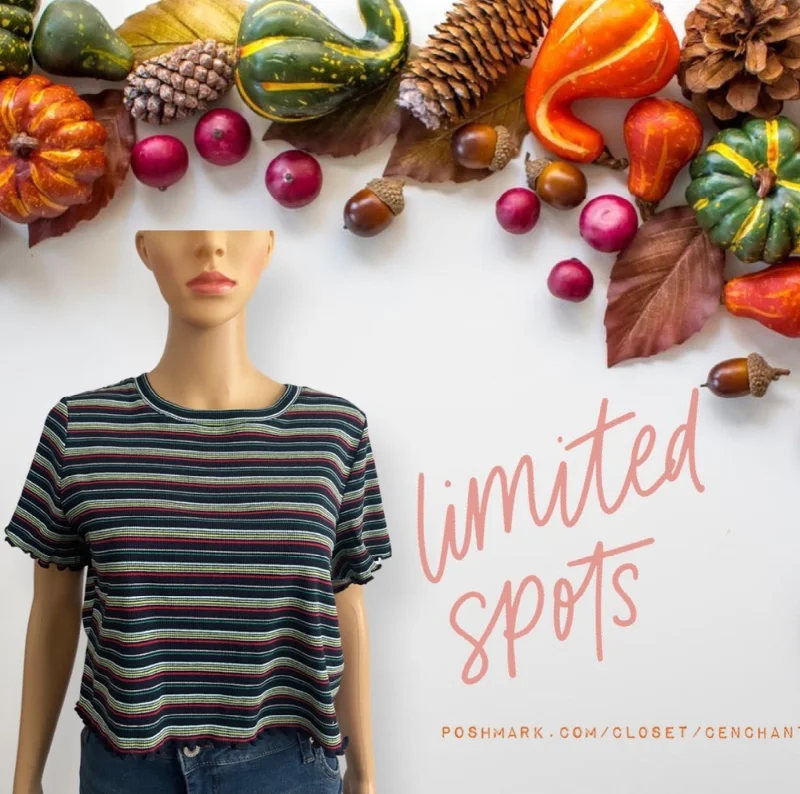 Stripe Rib Baby T-Shirt-- Boxy Fit Fitted Loose