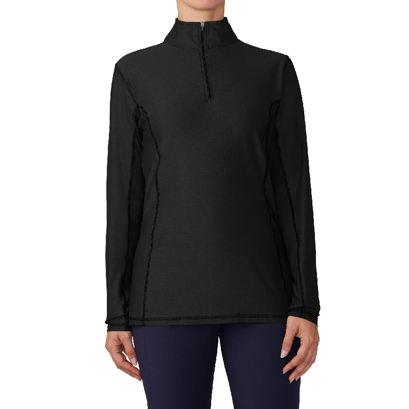 Altitude Sun Shirt Long Sleeve - Black-- Plaid T-Shirt Polka Dot Checkered
