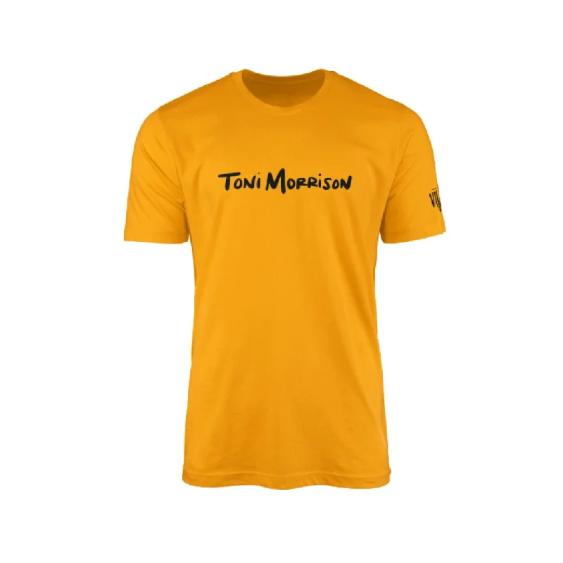 Toni Morrison t-Shirt (Embroidered)-- Mesh Blend Leather Blend Suede Blend