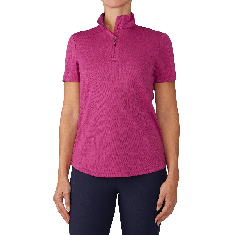 Women's Cool Rider UV Short Sleeve Sun Shirt - Orchid-- Spandex Blend Rayon Blend Denim Blend Women's Cool Rider UV Short Sleeve Sun Shirt - Orchid-- Spandex Blend Rayon Blend Denim Blend