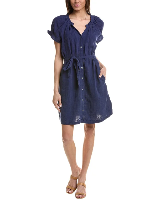 Tommy Bahama Coral Isle Mini Dress Stylish Ruffle Mini Dress