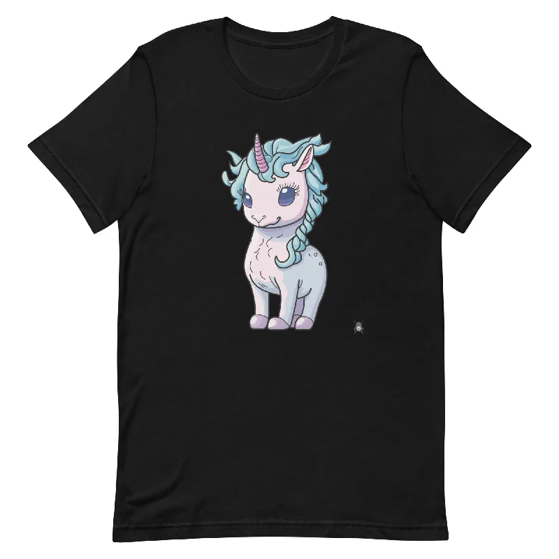 Cute Unicorn T-Shirt-- Satin Blend Silk Blend Wool Blend