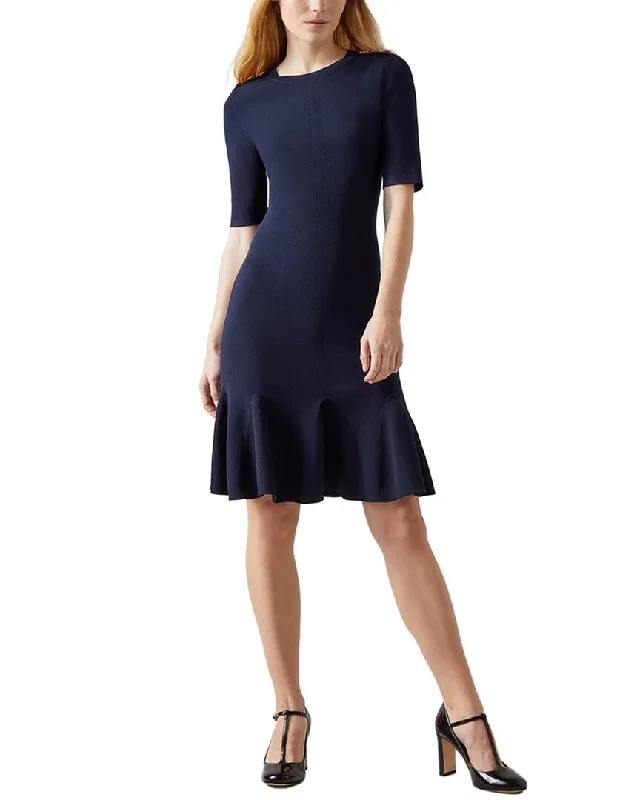 Lk Bennett Annmarie Mini Dress Trendy Tie-Dye Mini Dress