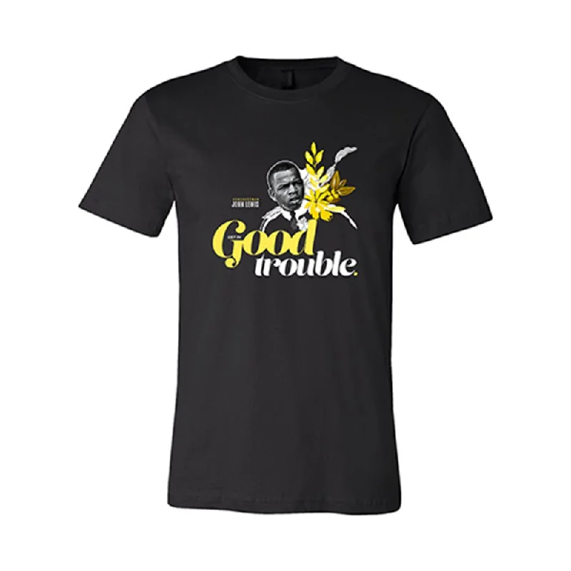 “Good Trouble” John Lewis T-Shirt-- Fleece Nylon Spandex