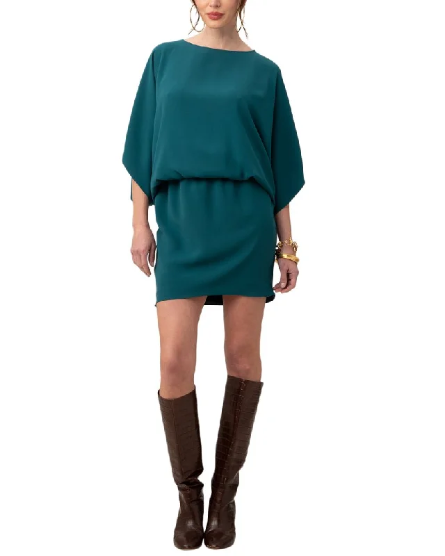 Trina Turk Manhattan Mini Dress Elegant Satin Mini Dress