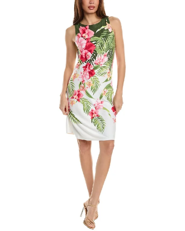 Tommy Bahama Darcy Fleur De Lei Mini Dress Stylish Spaghetti Strap Mini Dress