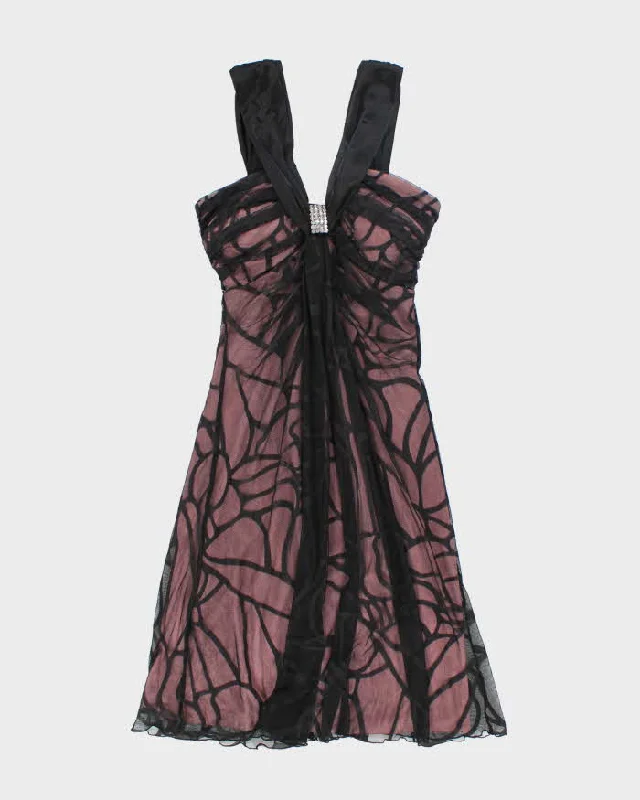 Y2k 00s Le Chateau Mini Dress - XXS Fashionable Summer Mini Dress