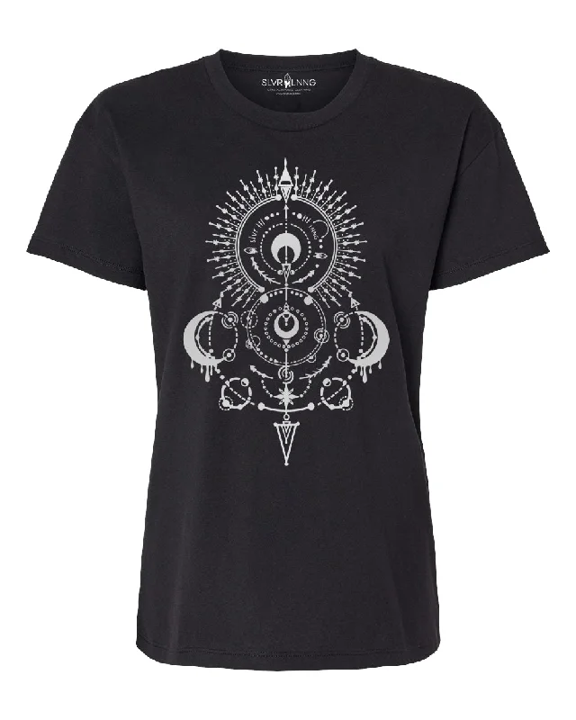 Celestial rising Lumiflect Moonstone Relaxed fit Tshirt-- Iron Safe Non-Iron Wrinkle Free Celestial rising Lumiflect Moonstone Relaxed fit Tshirt-- Iron Safe Non-Iron Wrinkle Free
