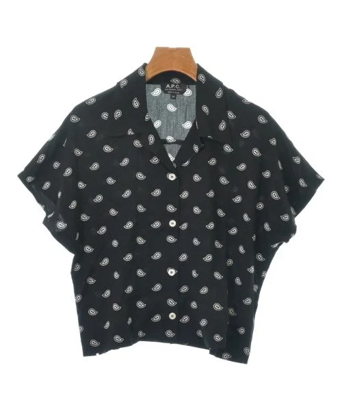 A.P.C. Blouses Ruffled Neck Blouse