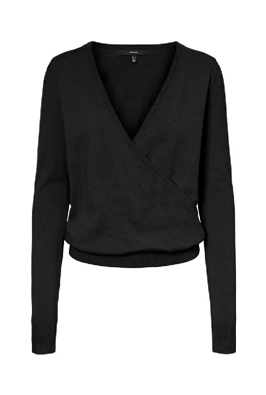 VERO MODA KARISARA WRAP BLOUSE Romantic Lace Blouse