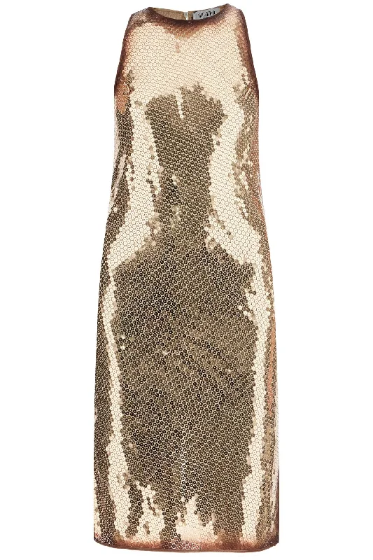 gold sequin mini dress without sleeves 250WCA00389EEE103SP GOLD Comfortable Zip-Up Mini Dress gold sequin mini dress without sleeves 250WCA00389EEE103SP GOLD Comfortable Zip-Up Mini Dress