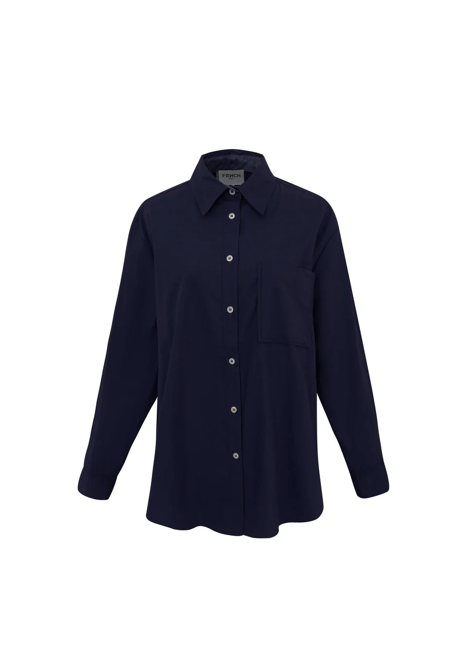 Carla Woven Shirt-- Front Pockets Side Pockets Patch Pockets
