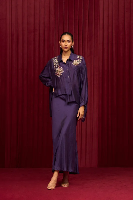 Symphony Shirt Skirt Set-- Elasticated Padded Insulated