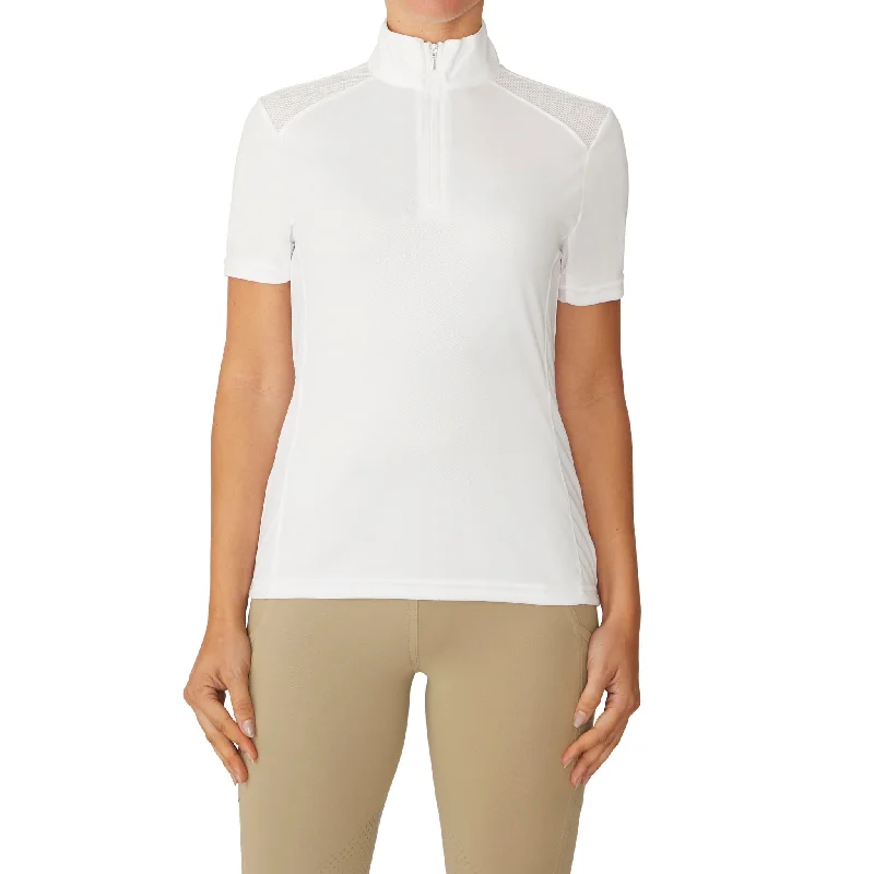 Women's Signature Performance Show Shirt - White-- Chenille Blend Fleece Blend Nylon Blend Women's Signature Performance Show Shirt - White-- Chenille Blend Fleece Blend Nylon Blend