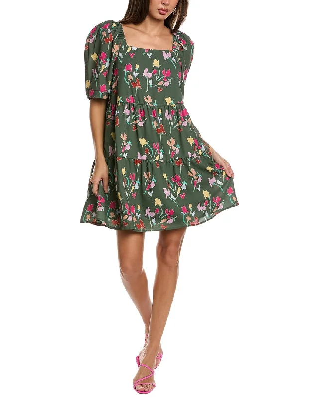 Crosby By Mollie Burch Conor Mini Dress Classic Solid Mini Dress
