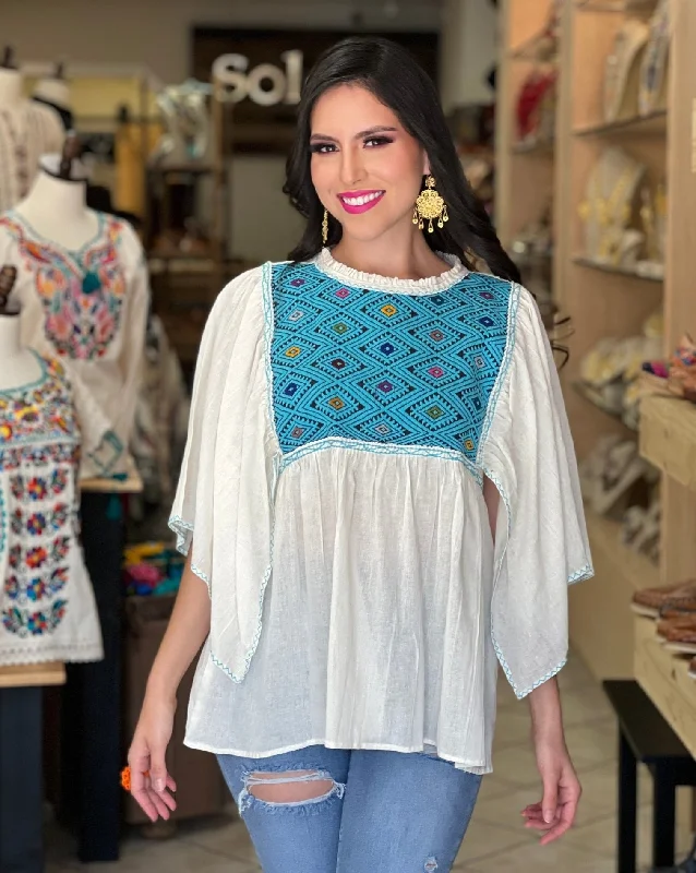 Beige/Turquoise