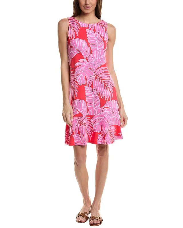 Tommy Bahama Darcy Peninsula Palms Mini Dress Stylish Sweetheart Neck Mini Dress