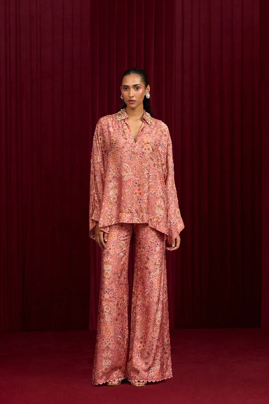 Bliss Shirt Pants Set-- Cozy Warm Stylish