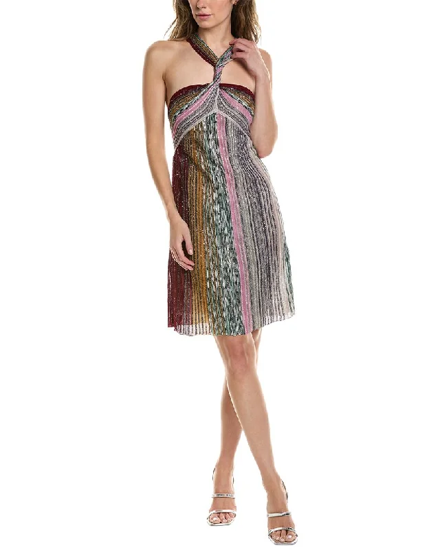 M Missoni Mini Dress Chic Bohemian Mini Dress