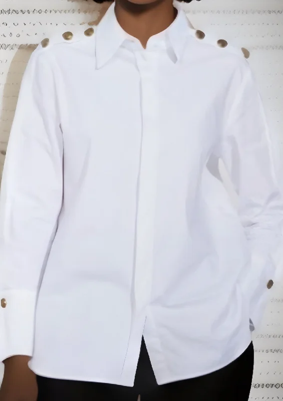 BLUSA Shirt-- Chenille Blend Fleece Blend Nylon Blend