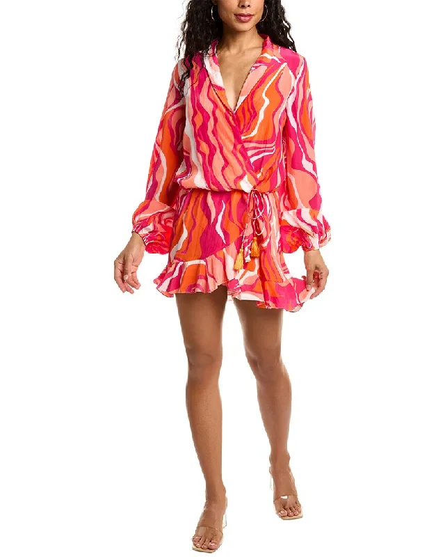 Rococo Sand Emily Mini Dress Stylish Floral Print Mini Dress