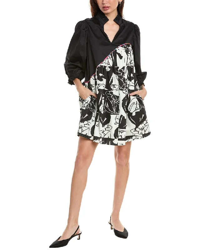 Crosby By Mollie Burch Story Mini Dress Elegant Mini Dress with Ruffles