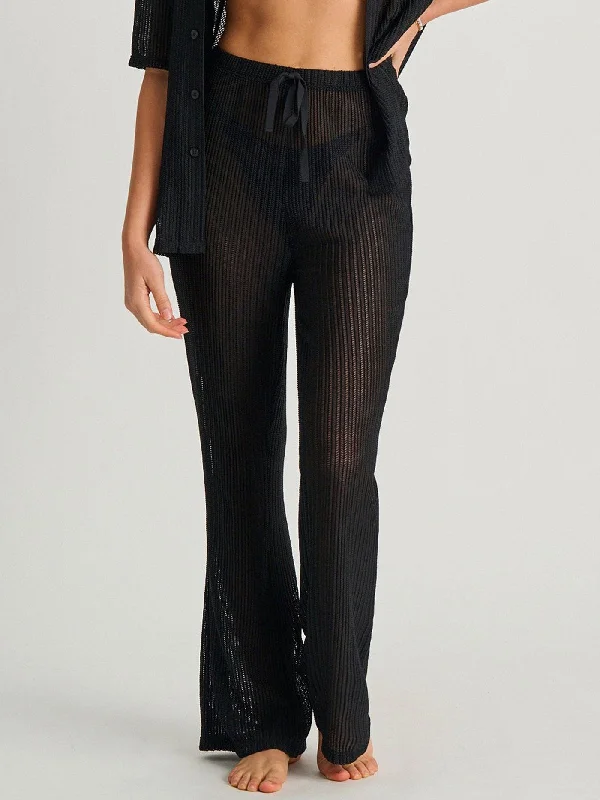 Resort Pant Cover-Up Relaxed Fit Trousers