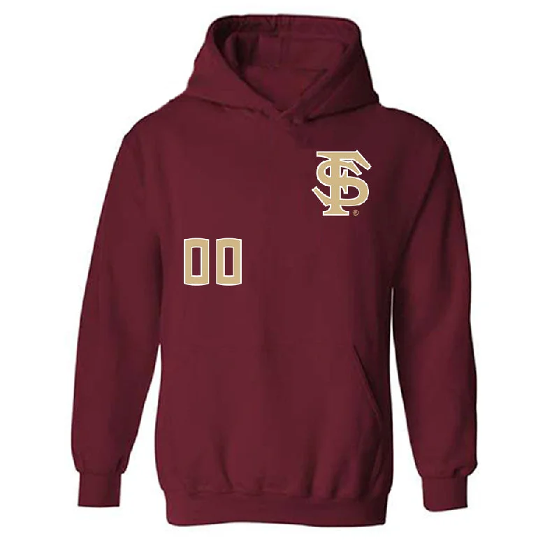 FSU - NCAA Women's Basketball : Ta'Niya Latson - Replica Shersey Hooded Sweatshirt Hoodie with Applique Textured Unique FSU - NCAA Women's Basketball : Ta'Niya Latson - Replica Shersey Hooded Sweatshirt Hoodie with Applique Textured Unique