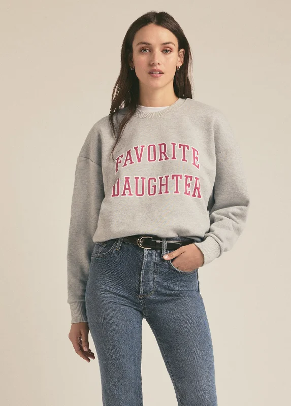 The Collegiate Sweatshirt Hoodie with Gradient Ombre Colorful