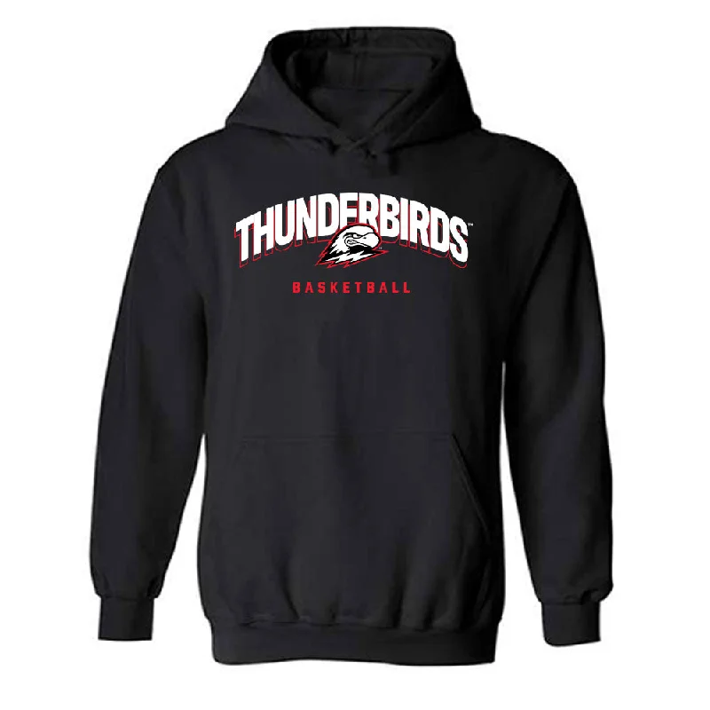 Southern Utah - NCAA Women's Basketball : Kortney Doman - Hooded Sweatshirt Hoodie with Hem Elastic Stretchable Comfortable Southern Utah - NCAA Women's Basketball : Kortney Doman - Hooded Sweatshirt Hoodie with Hem Elastic Stretchable Comfortable