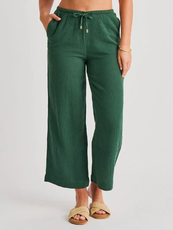Resort Pant Wide Cover-Up Modern Bootcut Pants