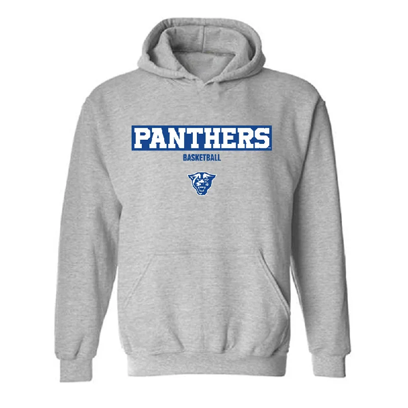 Georgia State - NCAA Women's Basketball : Cheyenne Holloman - Classic Fashion Shersey Hooded Sweatshirt Hoodie with Logo Branding Identity Georgia State - NCAA Women's Basketball : Cheyenne Holloman - Classic Fashion Shersey Hooded Sweatshirt Hoodie with Logo Branding Identity