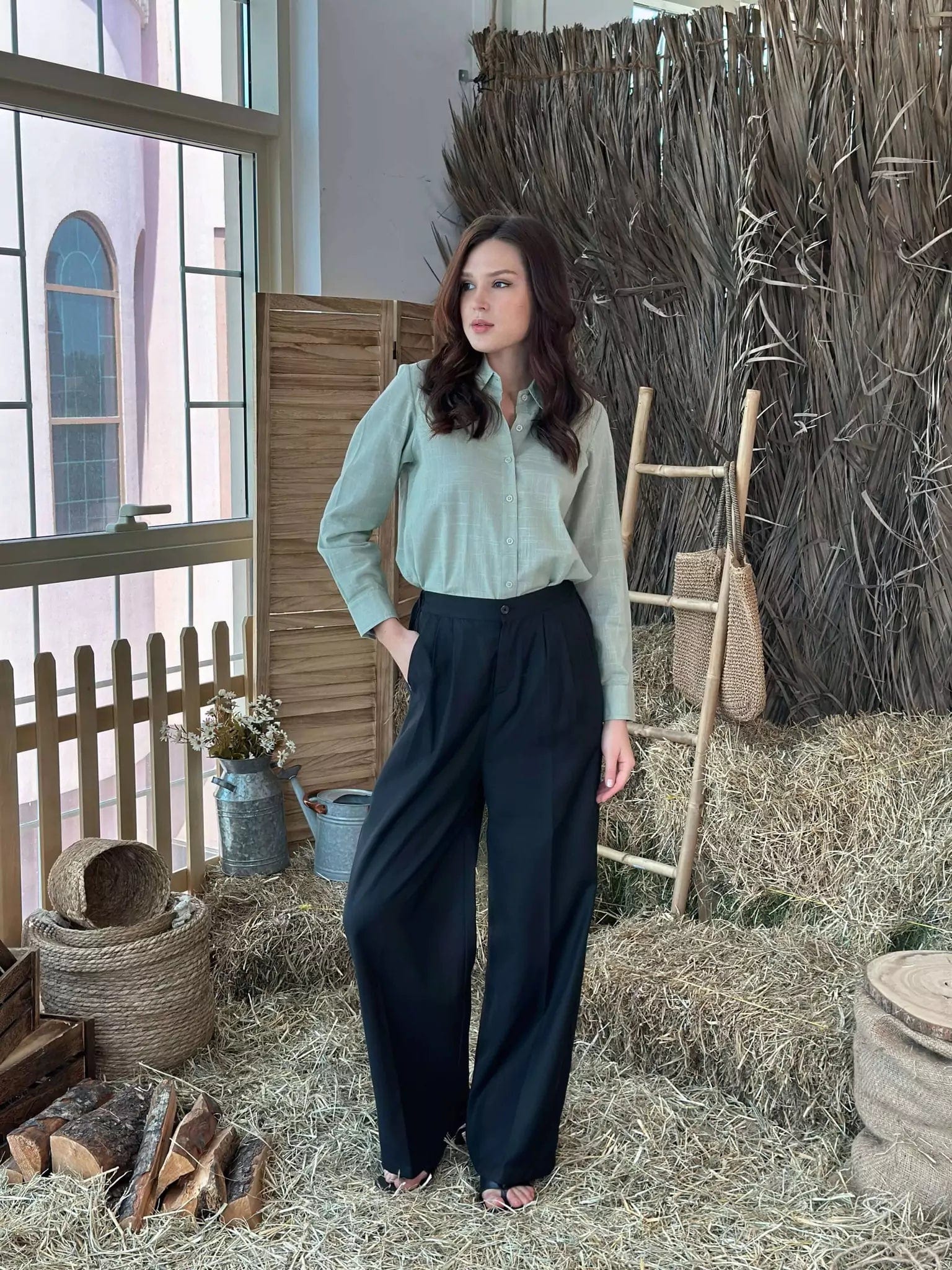 Stygian Pants - Black Trendy Work Pants