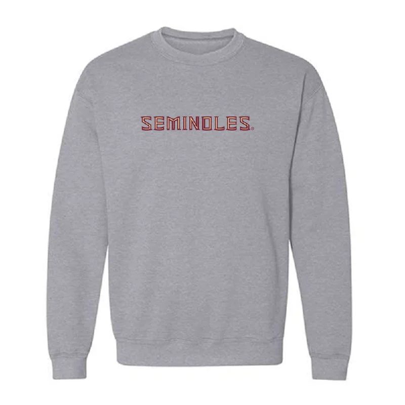 FSU - NCAA Women's Basketball : Ta'Niya Latson - Fashion Shersey Crewneck Sweatshirt Hoodie with Double Zipper Versatile Adjustable