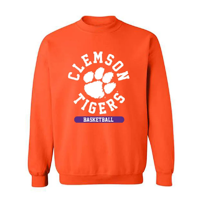 Clemson - NCAA Women's Basketball : Summah Evans - Classic Shersey Crewneck Sweatshirt Hoodie with Crew Neck Simple Timeless Clemson - NCAA Women's Basketball : Summah Evans - Classic Shersey Crewneck Sweatshirt Hoodie with Crew Neck Simple Timeless