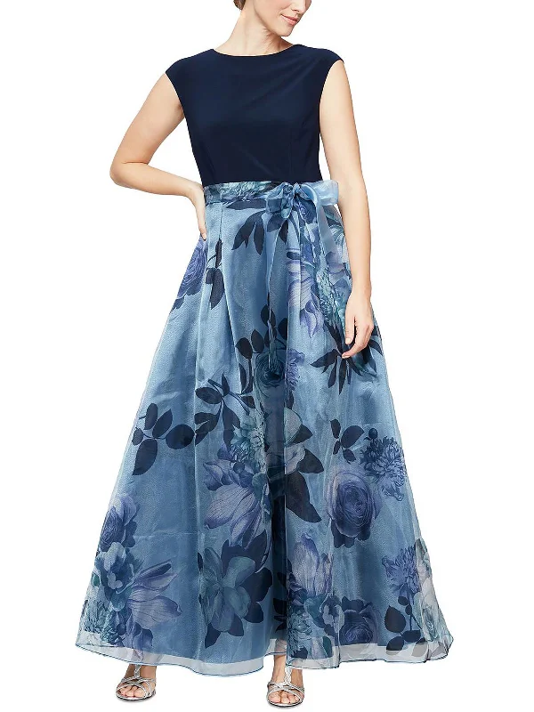 Petites Womens Betled Maxi Evening Dress Tunics Bestseller popular