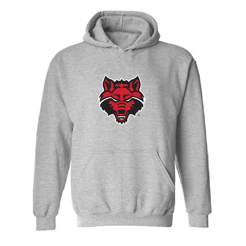 Arkansas State - NCAA Women's Basketball : Nissa Sam-Grant - Classic Shersey Hooded Sweatshirt Hoodie with Ribbed Cuffs Snug Fit Comfort Arkansas State - NCAA Women's Basketball : Nissa Sam-Grant - Classic Shersey Hooded Sweatshirt Hoodie with Ribbed Cuffs Snug Fit Comfort