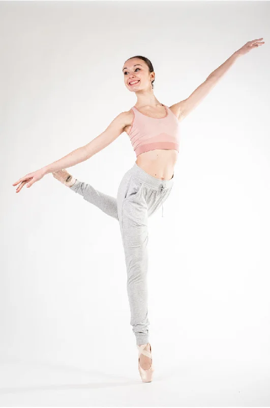 Gray Harem pants Comfortable Denim Trousers