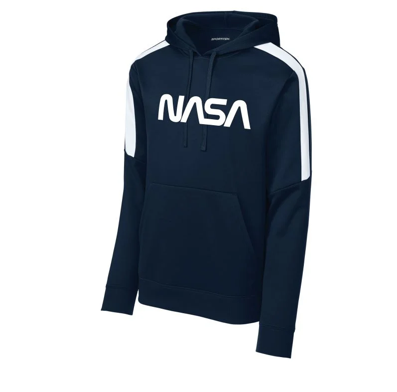Sport Trim NASA Worm Hoodie Hoodie with Rhinestones Sparkly Elegant