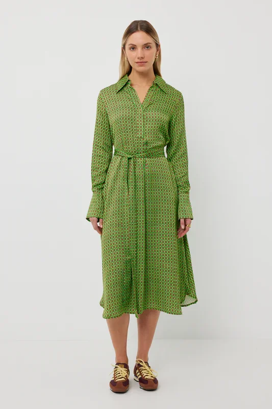 River Dress - Fan Print Tunics New arrival