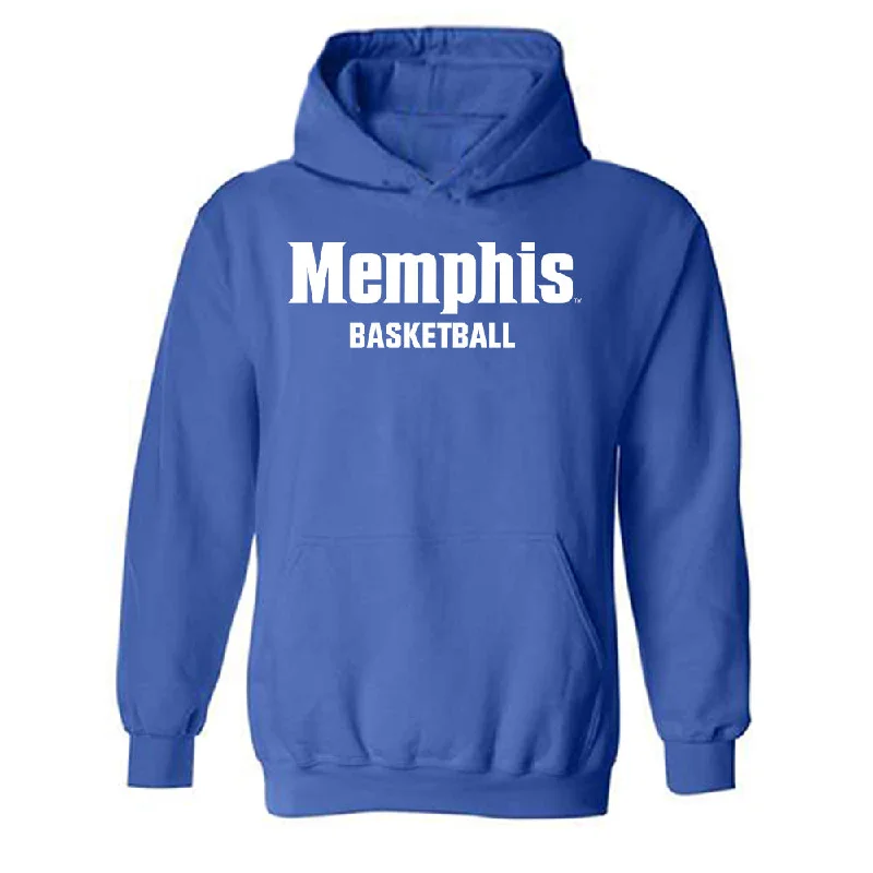 Memphis - NCAA Women's Basketball : Tamya Smith - Classic Fashion Shersey Hooded Sweatshirt Hoodie with Cropped Fit Short Trendy