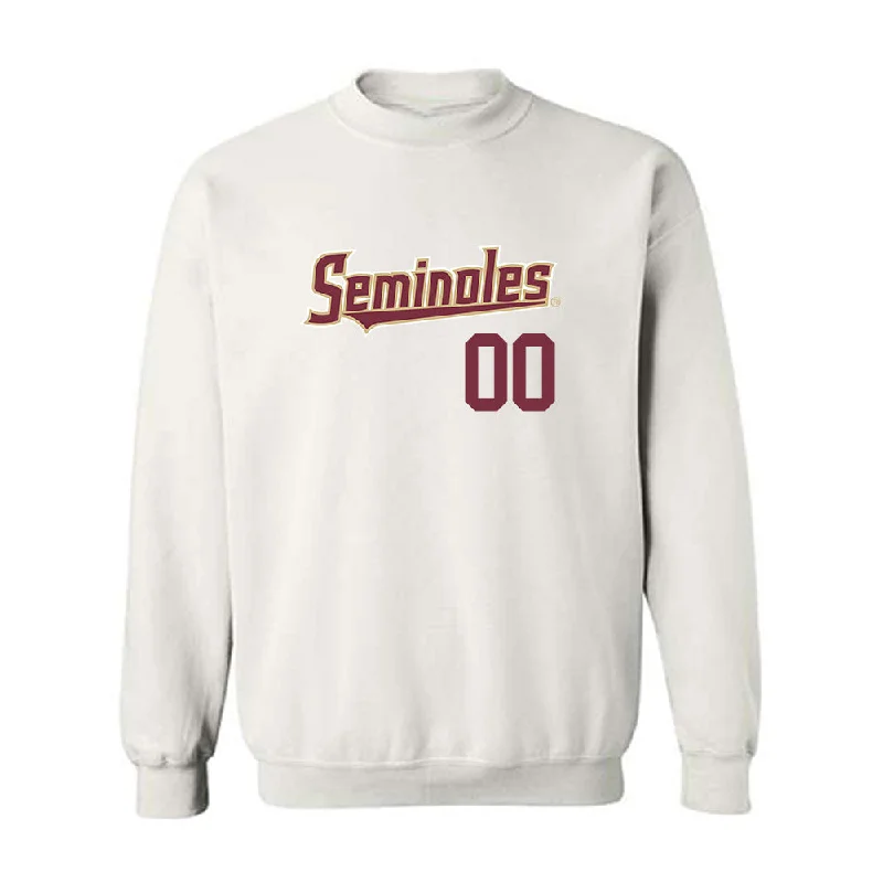 FSU - NCAA Women's Basketball : Ta'Niya Latson - Generic Shersey Crewneck Sweatshirt Hoodie with Exposed Zipper Edgy Industrial