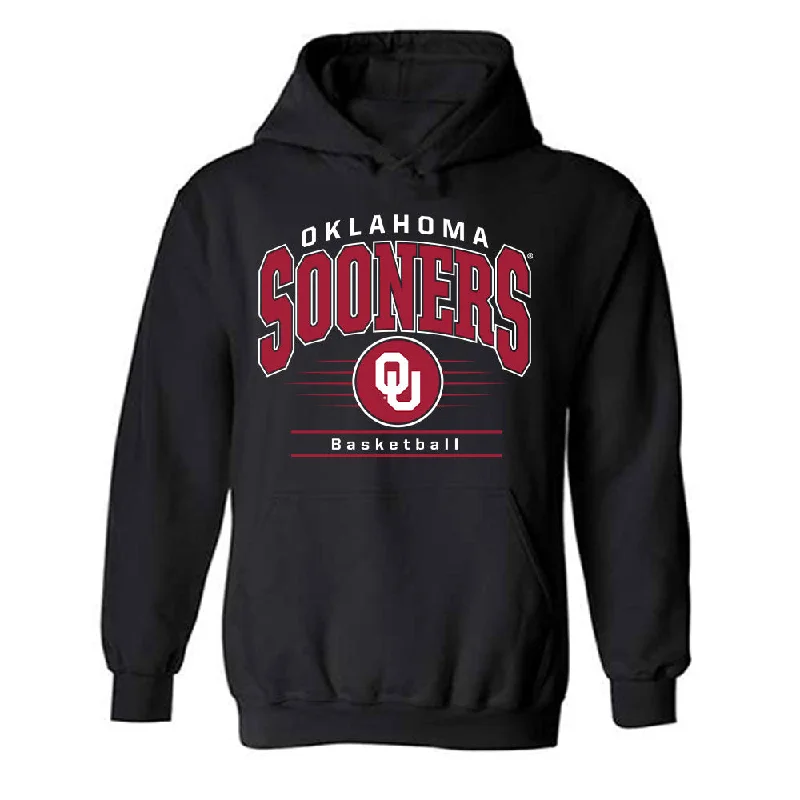 Oklahoma - NCAA Women's Basketball : Raegan Beers - Classic Shersey Hooded Sweatshirt Hoodie with Metallic Shiny Futuristic Oklahoma - NCAA Women's Basketball : Raegan Beers - Classic Shersey Hooded Sweatshirt Hoodie with Metallic Shiny Futuristic