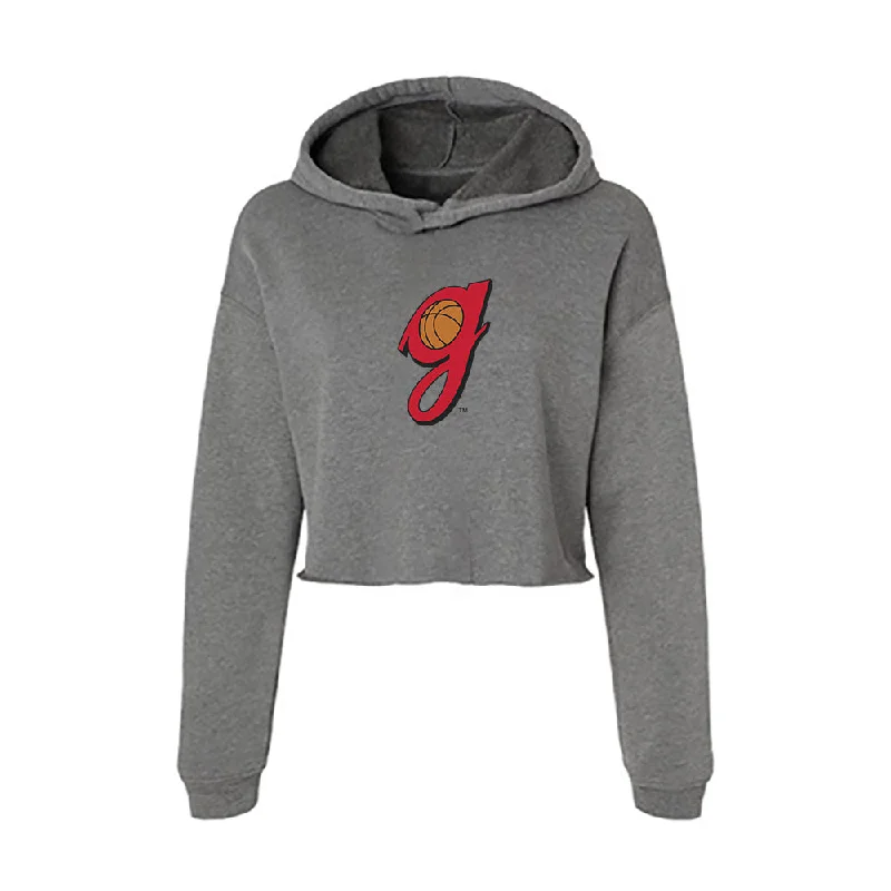 Georgia - NCAA Women's Basketball : Mia Woolfolk - Women's Crop Fleece Hoodie Zip Hoodie Drawstring Kangaroo Pocket Georgia - NCAA Women's Basketball : Mia Woolfolk - Women's Crop Fleece Hoodie Zip Hoodie Drawstring Kangaroo Pocket