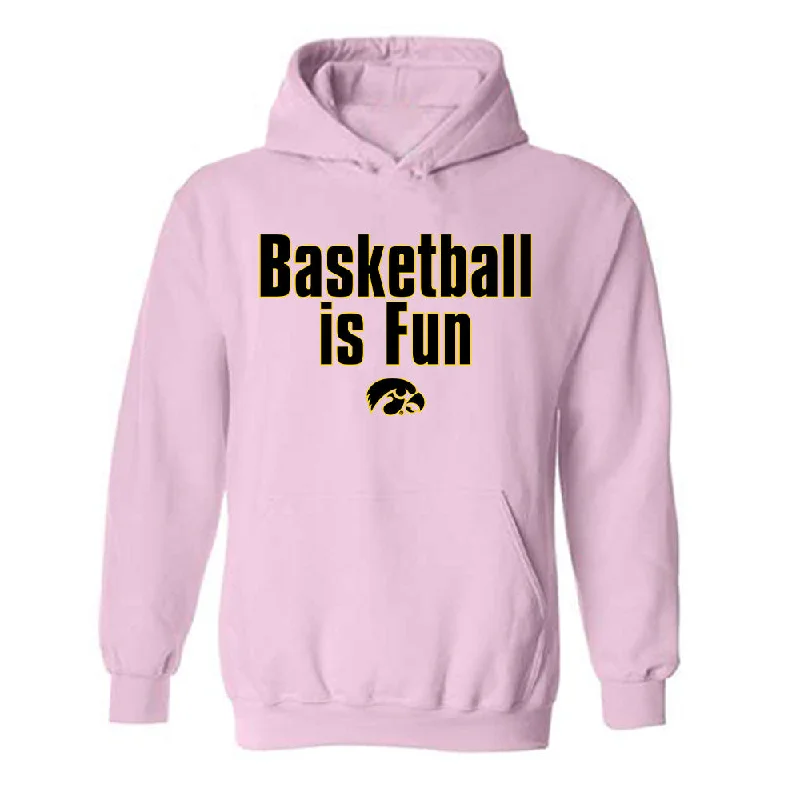 Iowa - NCAA Women's Basketball : Lucy Olsen - Hooded Sweatshirt Hoodie with Embroidery Detailed Premium Iowa - NCAA Women's Basketball : Lucy Olsen - Hooded Sweatshirt Hoodie with Embroidery Detailed Premium