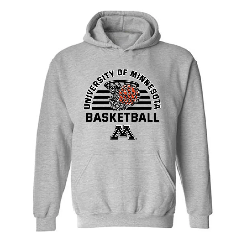 Minnesota - NCAA Women's Basketball : Mallory Heyer - Sports Shersey Hooded Sweatshirt Hoodie with Hem Embroidery Detailed Premium