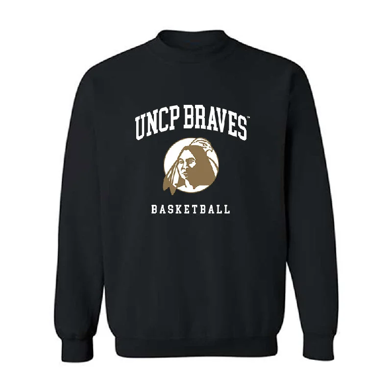 UNC Pembroke - NCAA Women's Basketball : Zaria Clark - Classic Shersey Crewneck Sweatshirt Hoodie with Button Classic Timeless UNC Pembroke - NCAA Women's Basketball : Zaria Clark - Classic Shersey Crewneck Sweatshirt Hoodie with Button Classic Timeless